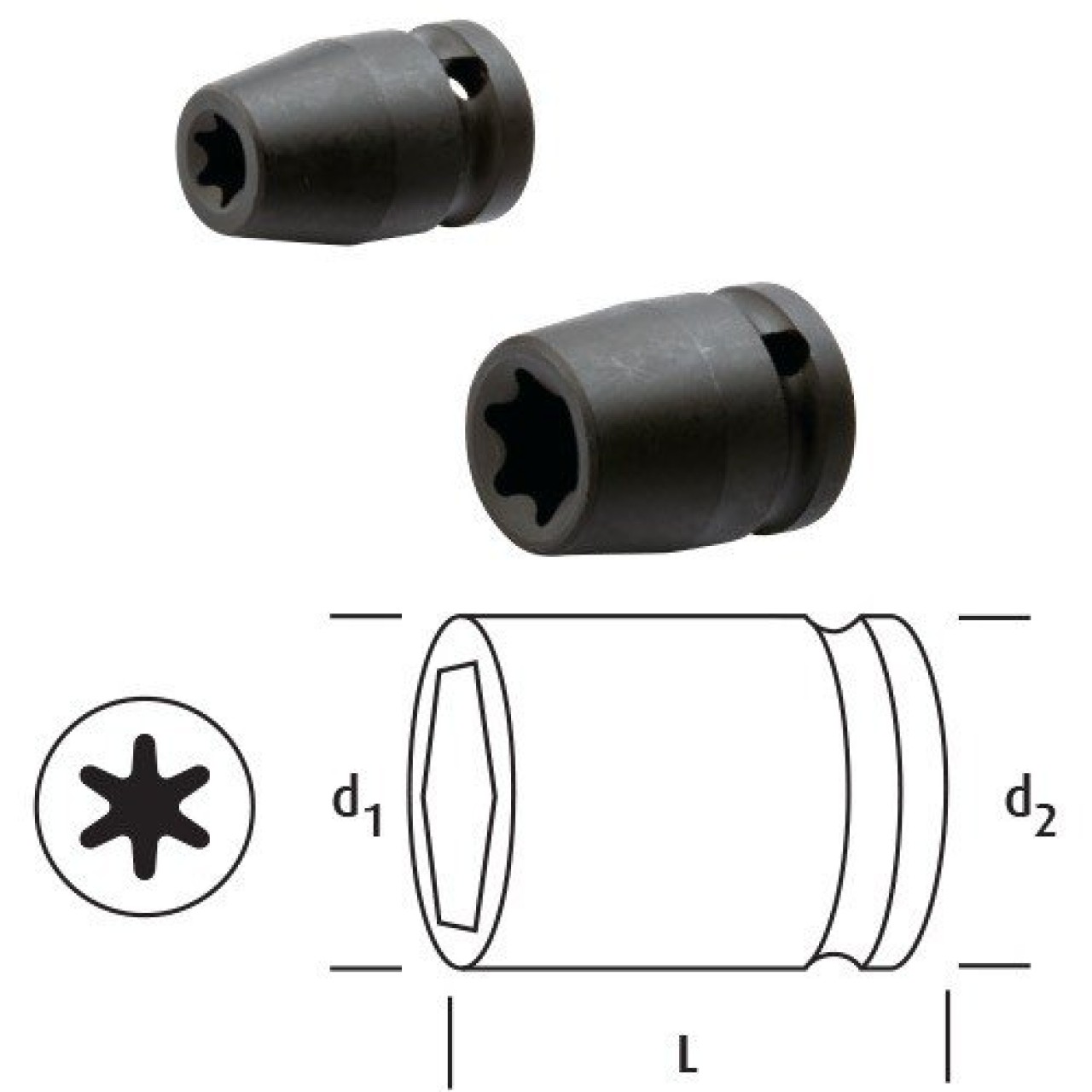 OSAKA 1/2 DİŞİ TORKS E12