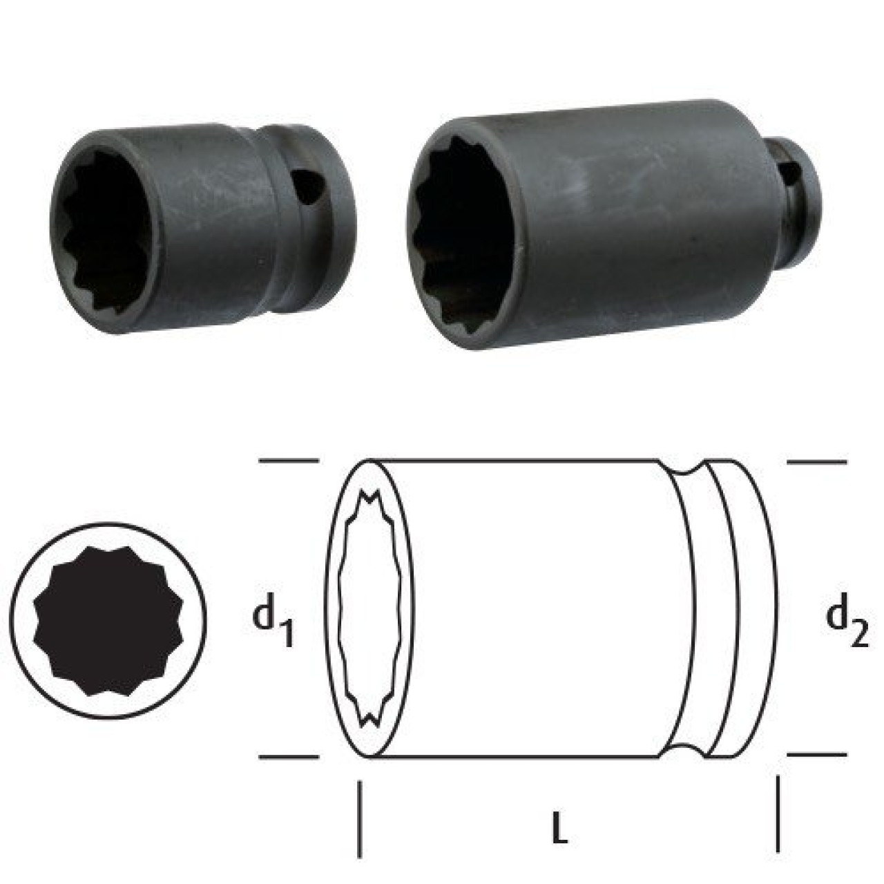 OSAKA YILDIZ LOKMA 1/2" 24MM