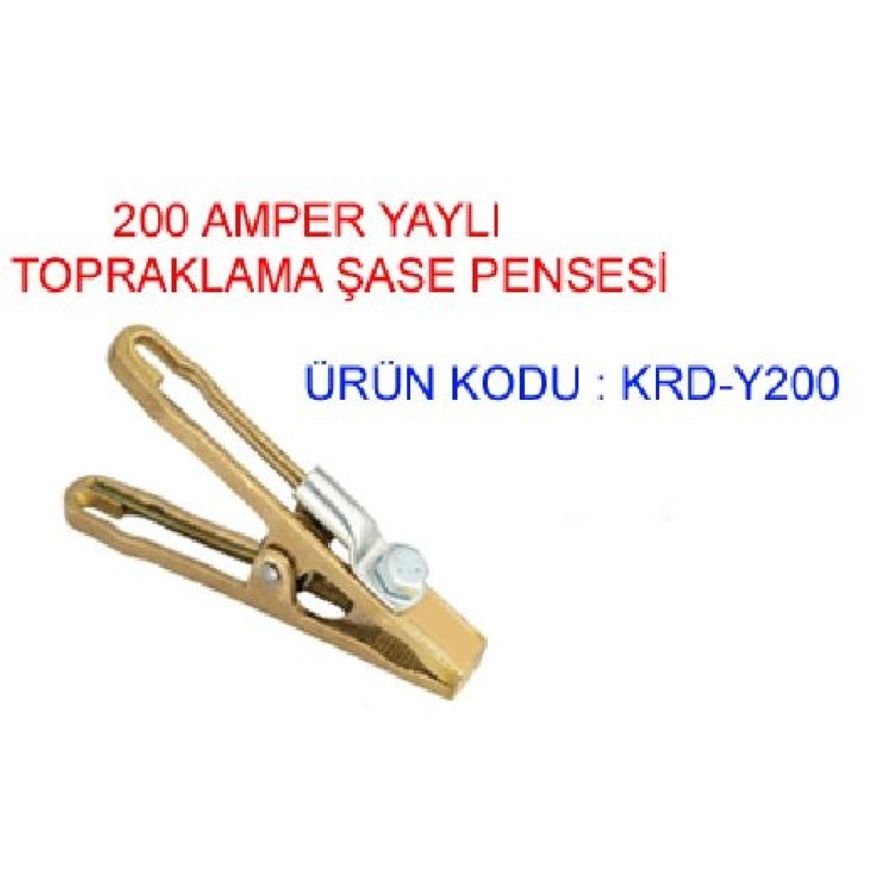 PİRİNÇ 200 AMPER YAYLI ŞASE PENSESİ