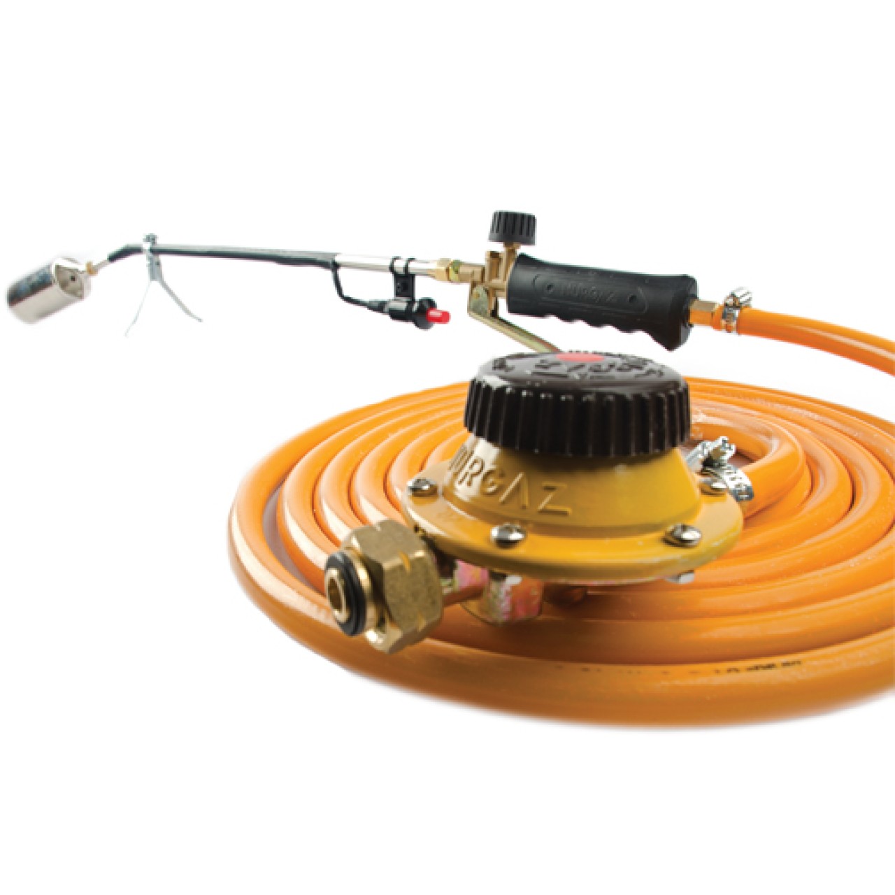 PROPAN TUTAMAK PROF.İZOLASYONCU SETİ (ÇAKMAKLI) 75CM. 9MT.HORTUM