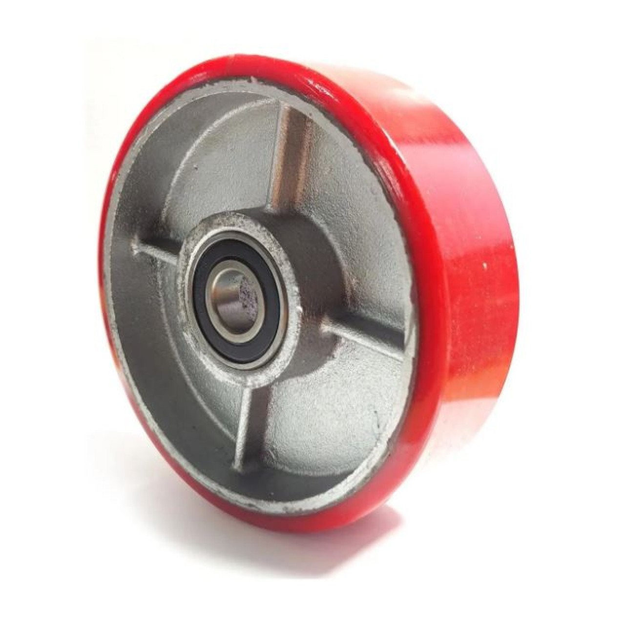 PU TEKERLEK KIRMIZI 160X50