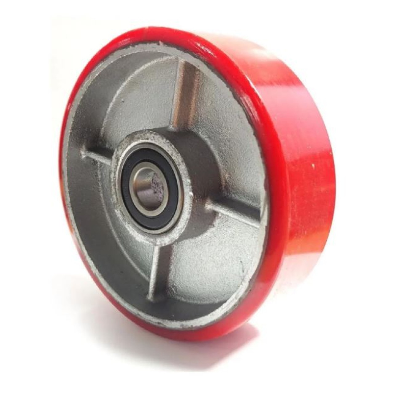 PU TEKERLEK KIRMIZI 200X50