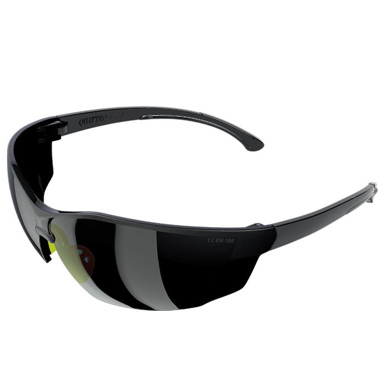 QUATTRO KORUYUCU GÖZLÜK SİYAH