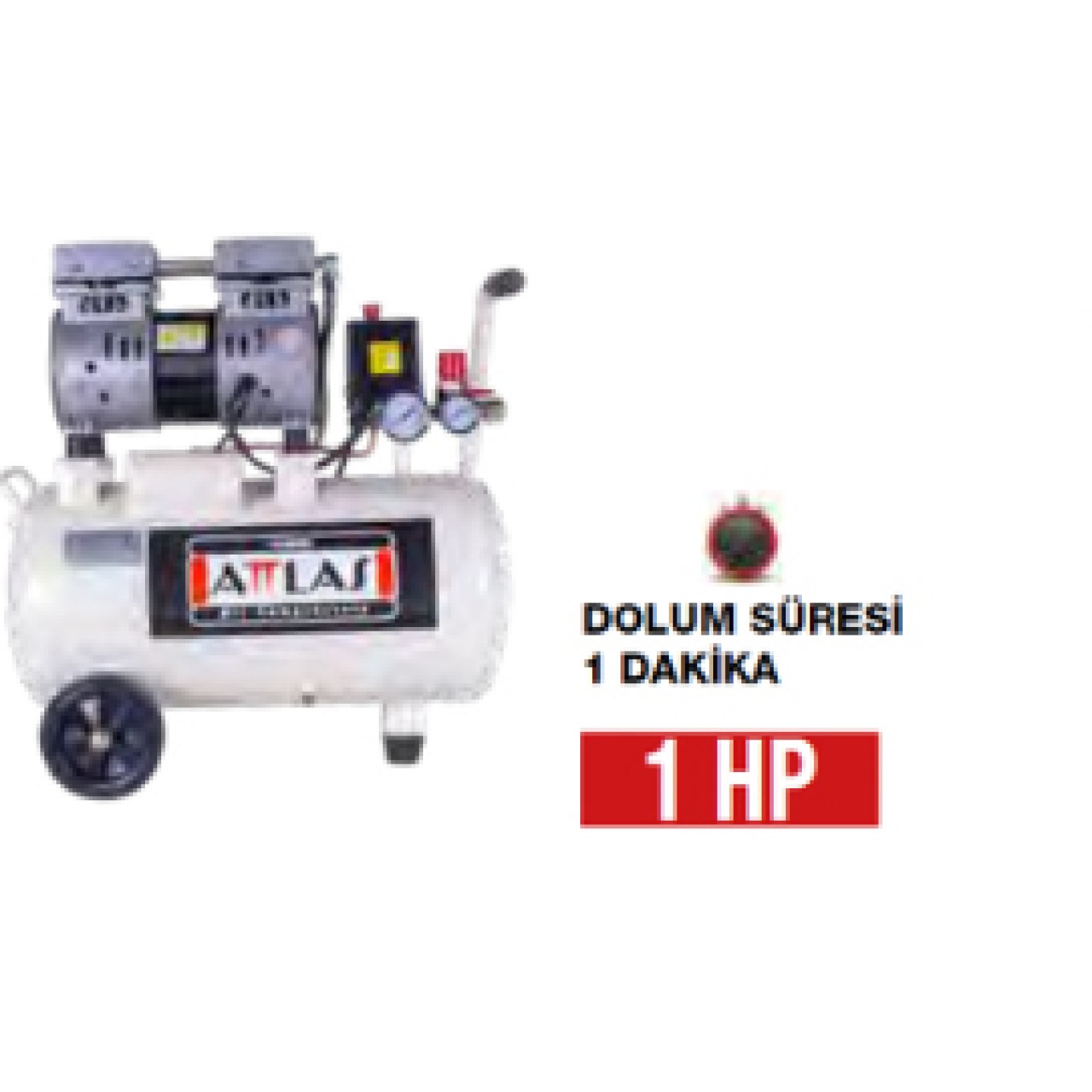 SC1025J SESSİZ MONOFAZE KOMPRESÖR 25LT