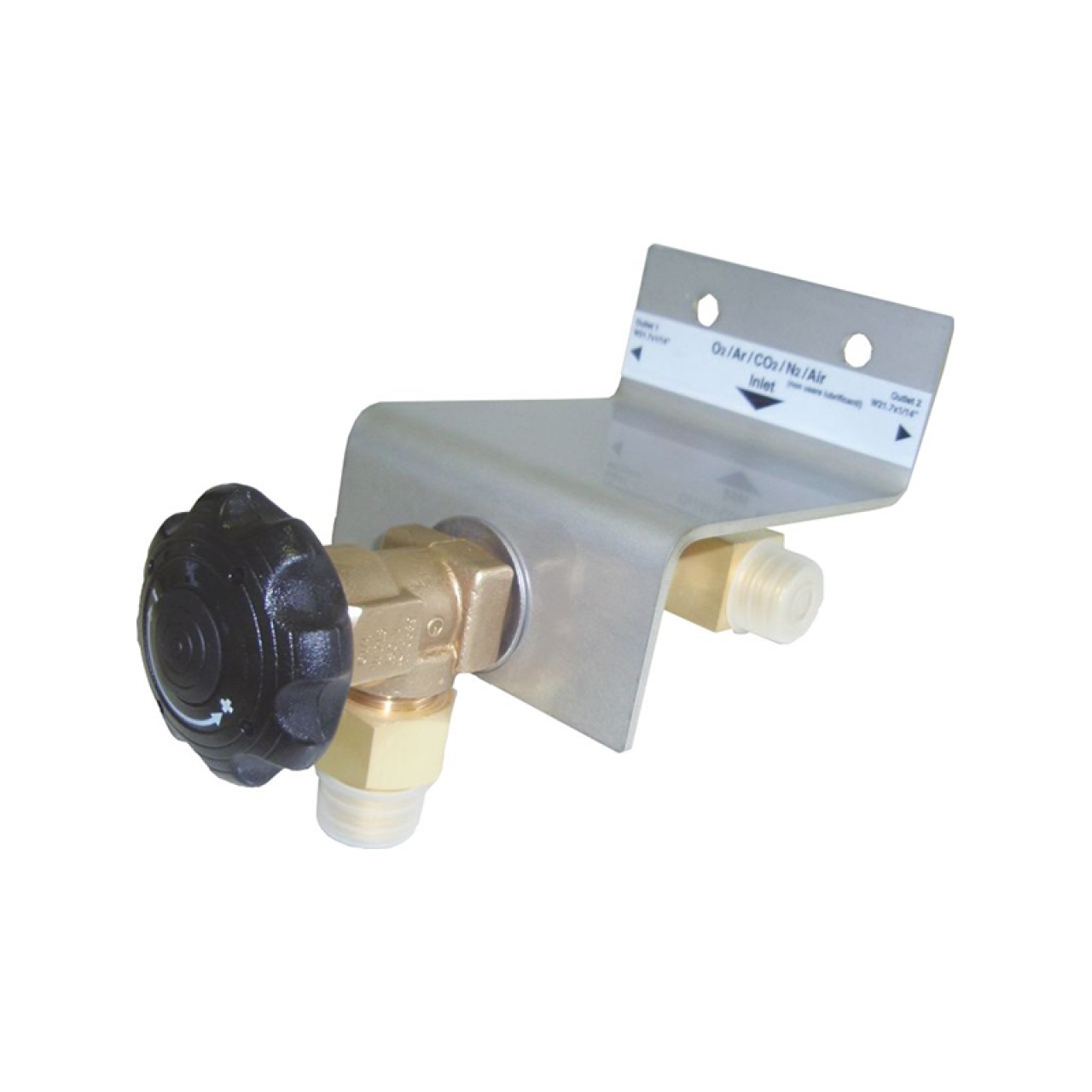 TEK VANALI TÜP BAĞLANITISI OKSİJEN,KURU HAVA, AZOT, İNERT GAZ, CO2 SAĞ