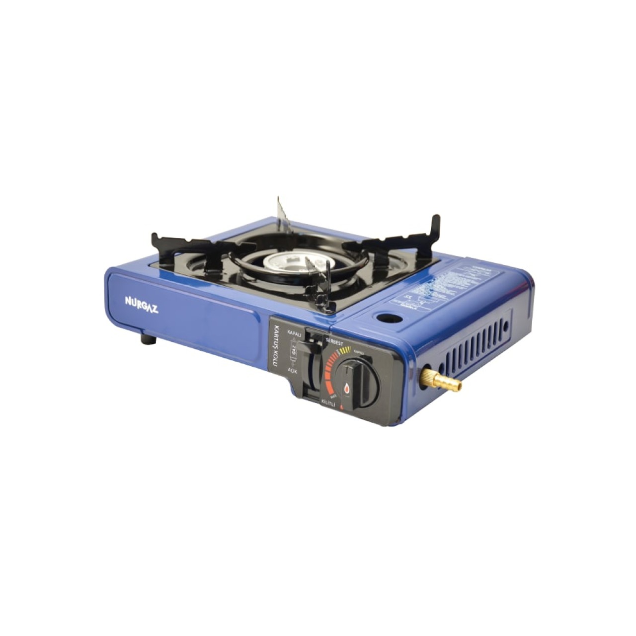 TEKLİ PORTATİF PİKNİK OCAĞI MAVİ