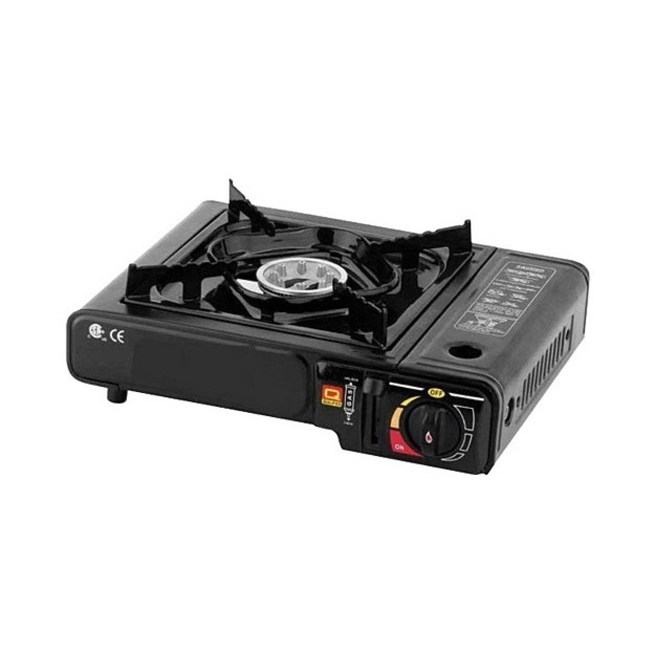 TEKLİ PORTATİF PİKNİK OCAĞI SİYAH