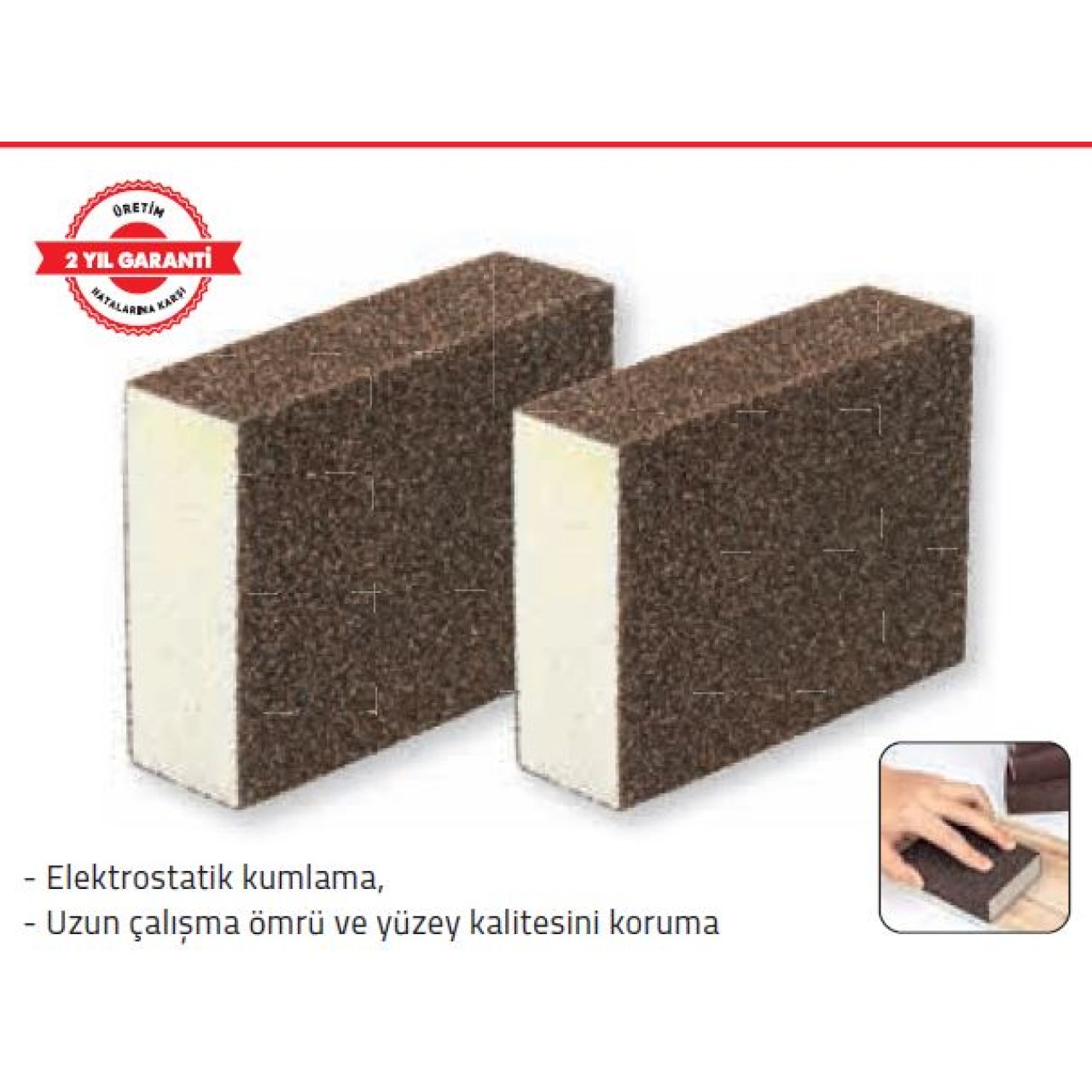 TOMAX KÜBİK SÜNGER ZIMPARA 120 KUM