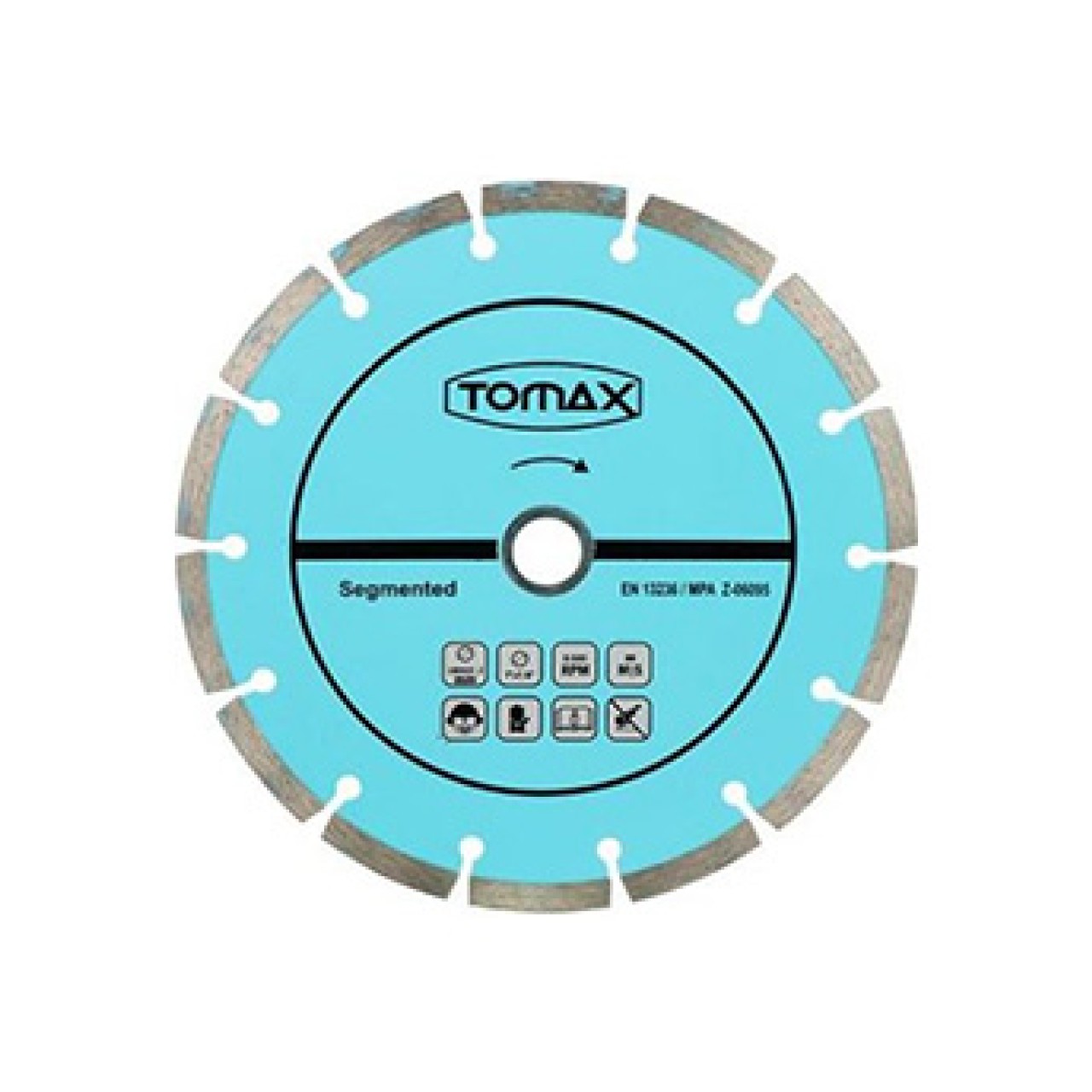 TOMAX SEGMENTLİ ELMAS BETON KESİCİ 115 MM