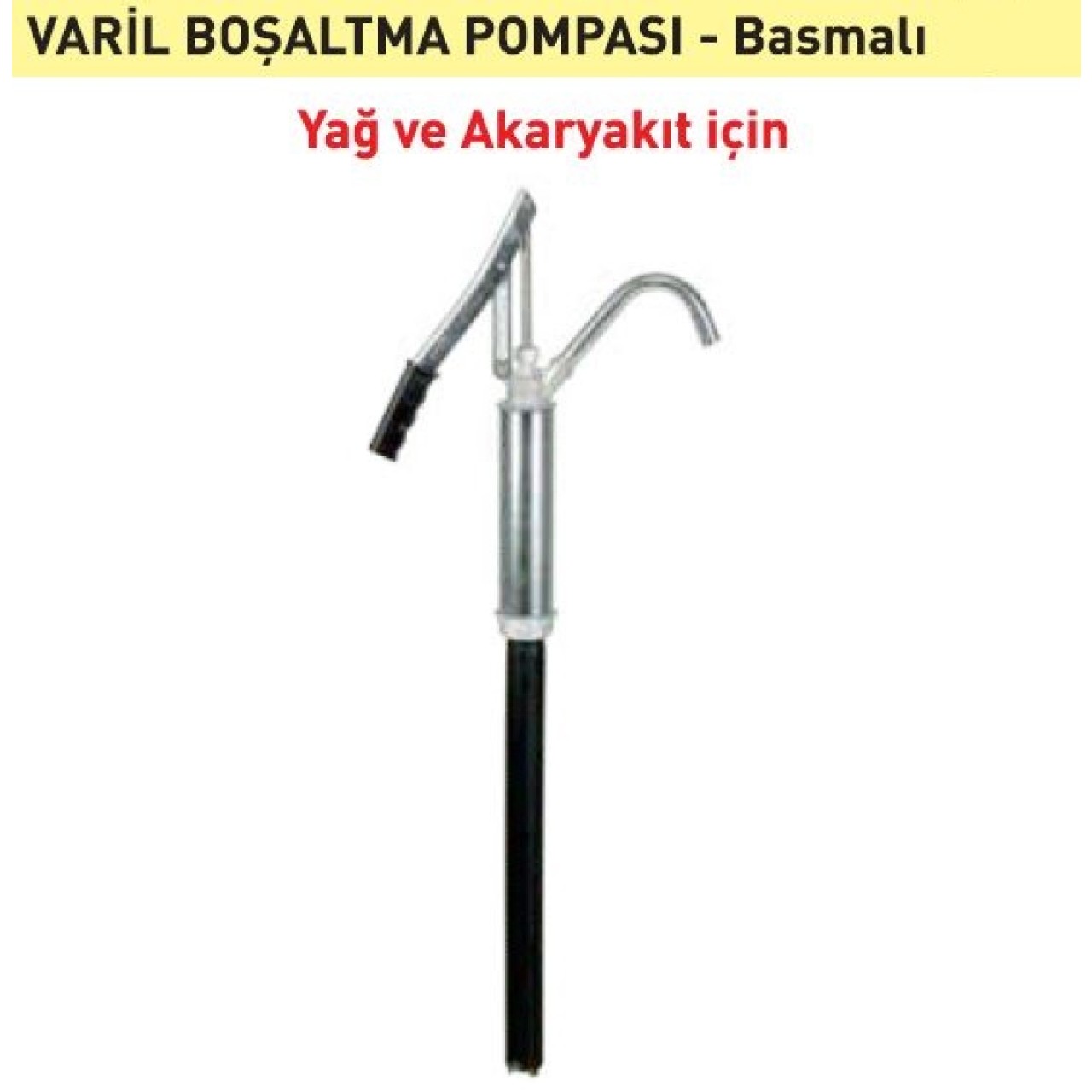 VARİL BOŞALTMA POMPASI BASMALI 16LT JW490