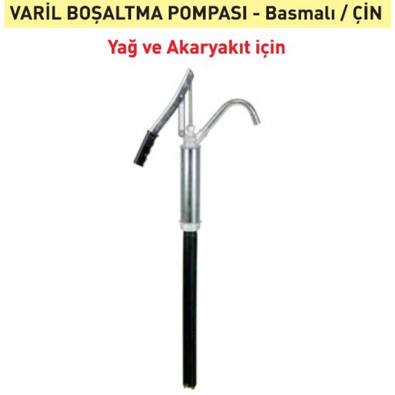 VARİL BOŞALTMA POMPASI BASMALI 16LT THP12