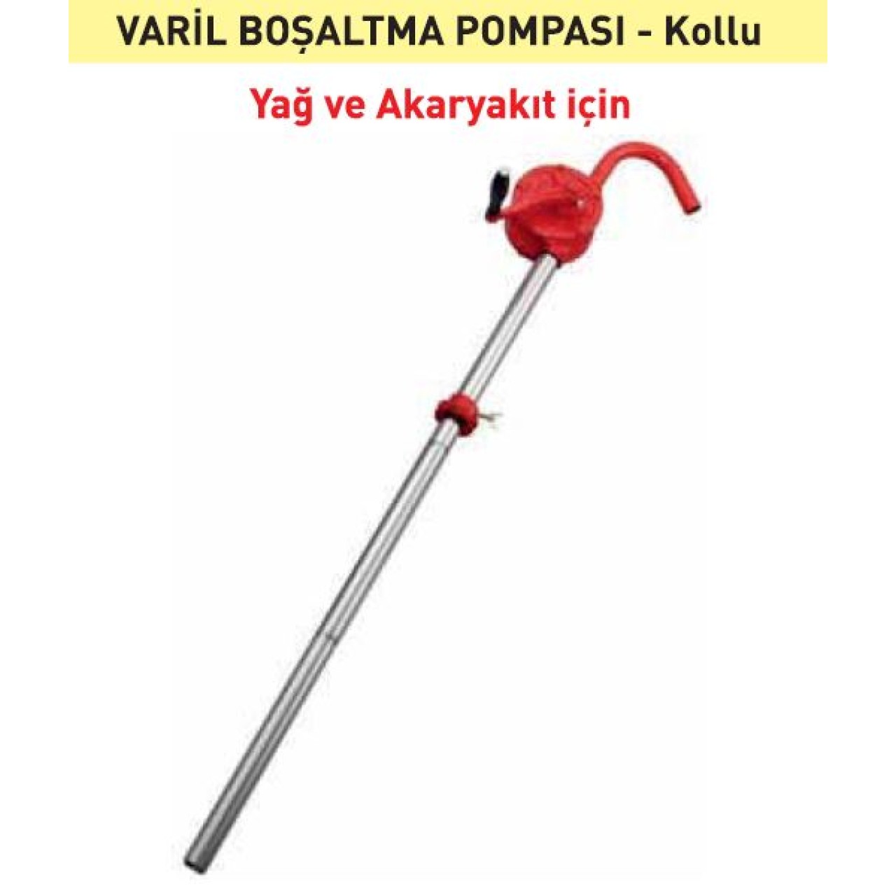 VARİL BOŞALTMA POMPASI KOLLU 30LT JW214