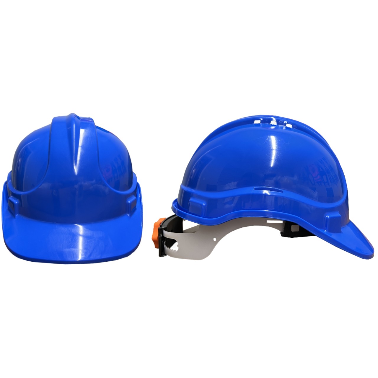 VİDALI BARET HAVA DELİKLİ AYARLI MAVİ