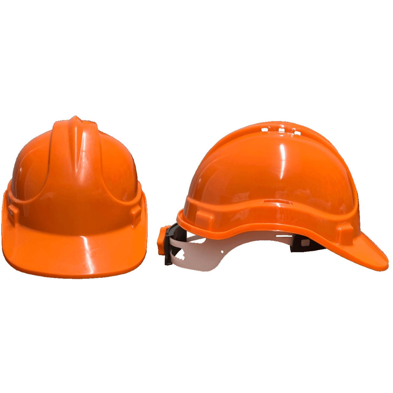 VİDALI BARET HAVA DELİKLİ AYARLI TURUNCU