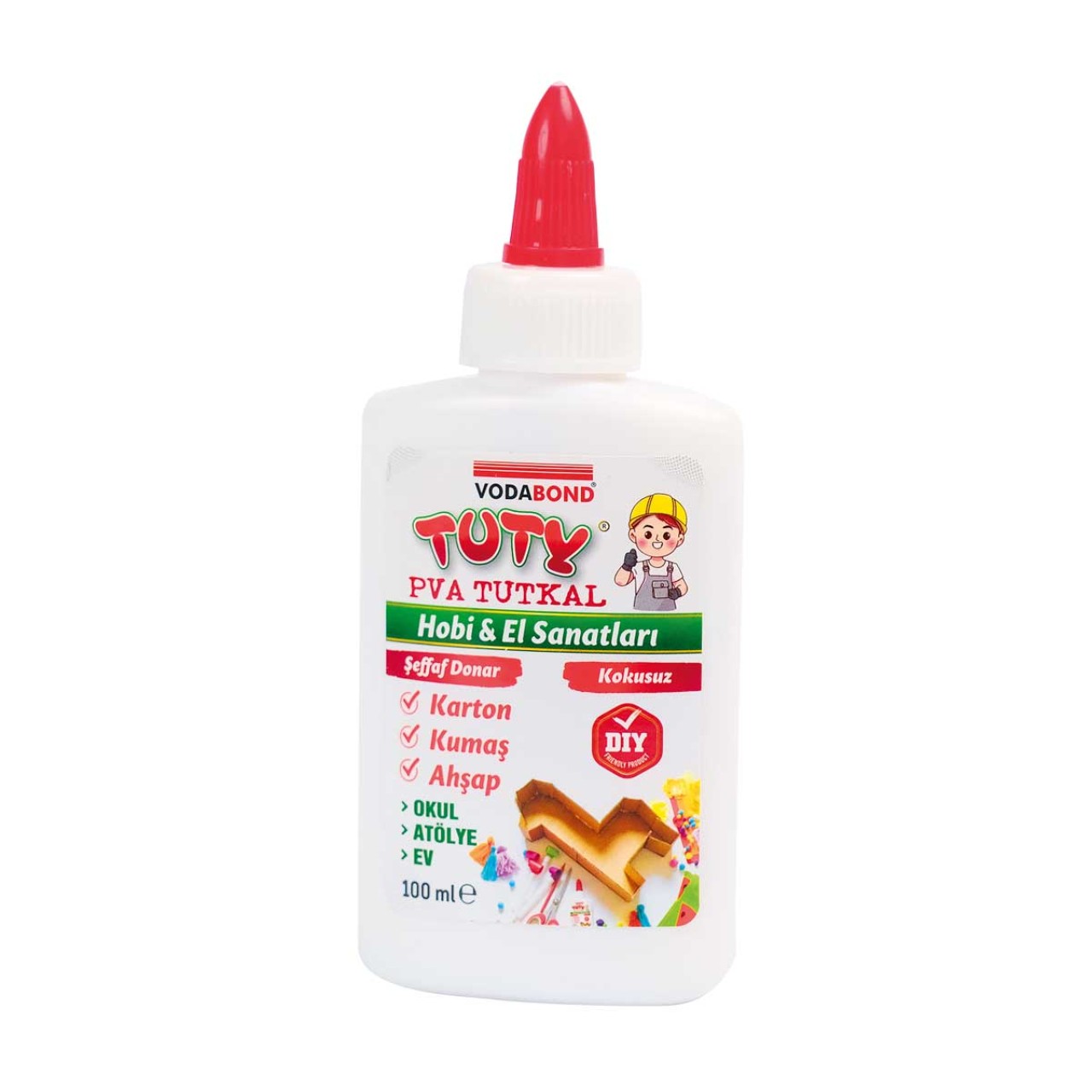 VODASEAL VODABOND  TUTY  PVA TUTKAL 100 ML - ŞEFFAF DONAR